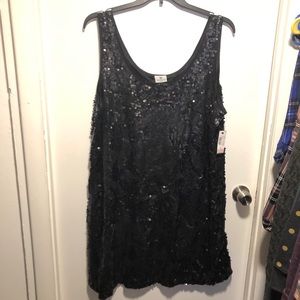 Worthington Sequin Dress Size 3X NWT